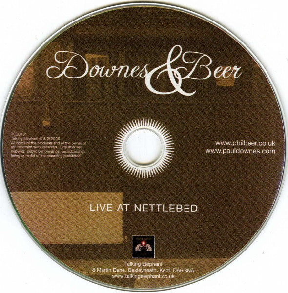 Paul Downes (4) & Phil Beer : Live At Nettlebed (CD, Album)