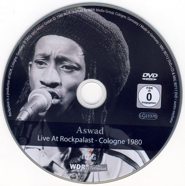 Aswad : Live At Rockpalast - Cologne 1980 (CD, Dig + DVD-V, NTSC, Liv)