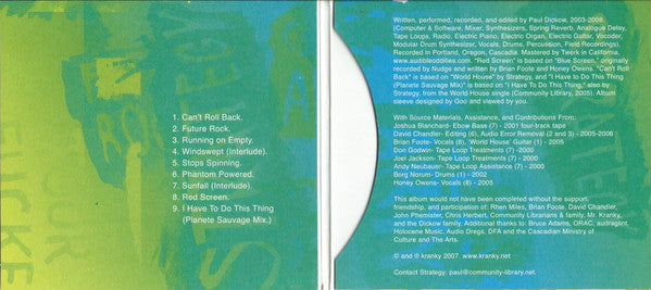 Strategy (3) : Future Rock (CD, Album)