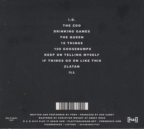Fews : Means (CD, Album)