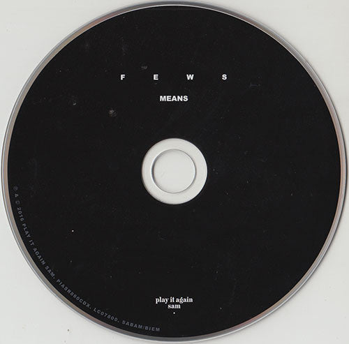 Fews : Means (CD, Album)