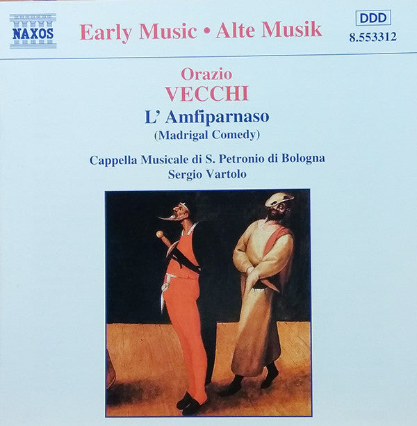 Orazio Vecchi : L'Amfiparnaso (Madrigal Comedy)  (CD, Album)