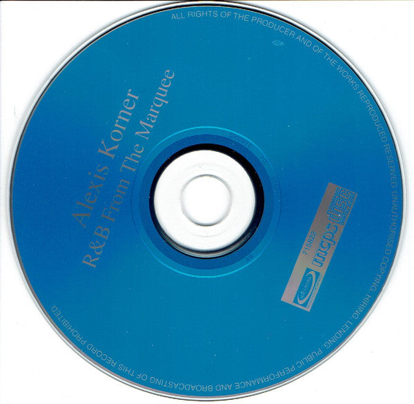 Blues Incorporated : R & B From The Marquee (CD, Album, RE)