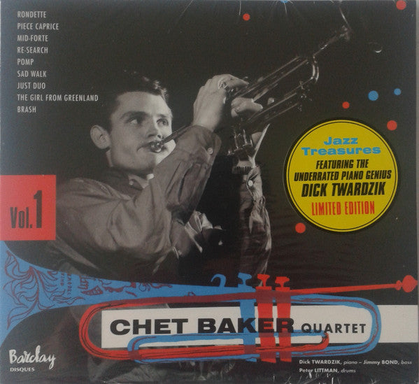 Chet Baker Quartet : Vol. 1 (CD, Album, Ltd, RE)