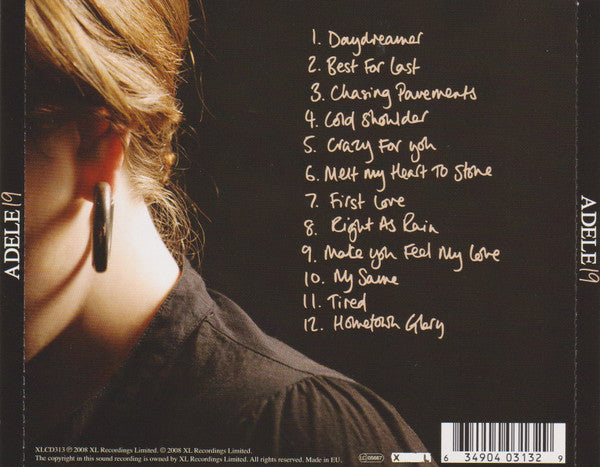 Adele (3) : 19 (CD, Album, RE)