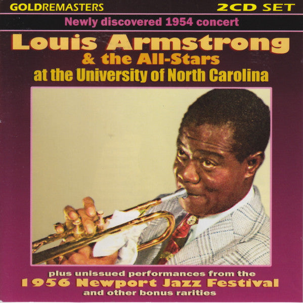 Louis Armstrong And His All-Stars : At The University Of North Carolina (2xCD)