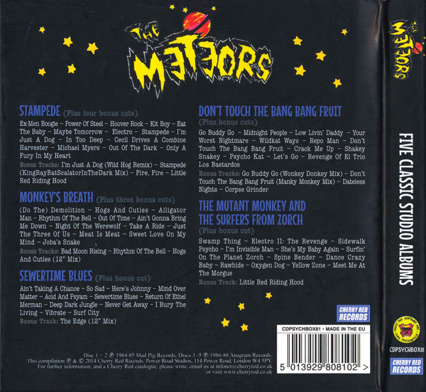 The Meteors (2) : Original Albums Collection (Box, Comp + CD, Album, RE + CD, Album, RE + CD, Al)
