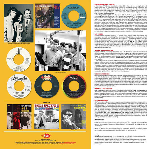 Various : Phil's Spectre - A Wall Of Soundalikes (LP, Comp, Red)