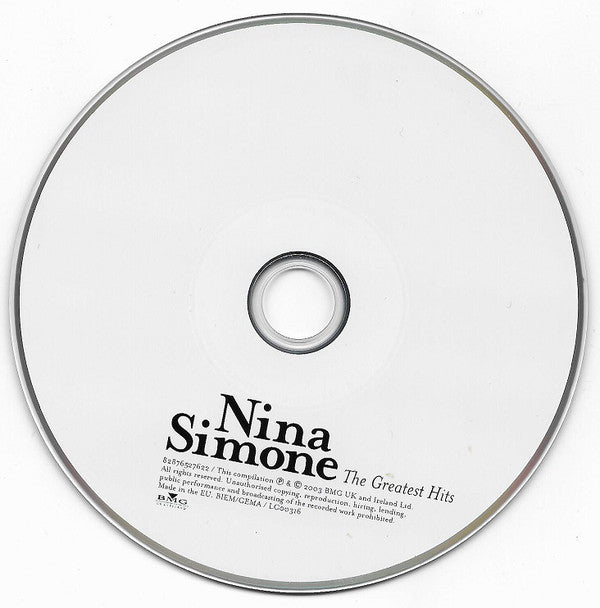 Nina Simone : The Greatest Hits (CD, Comp, Son)