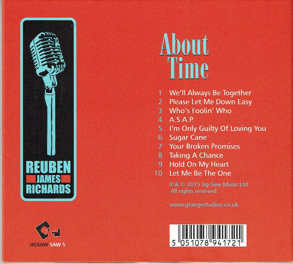 Reuben Richards : About Time (CD, Album)
