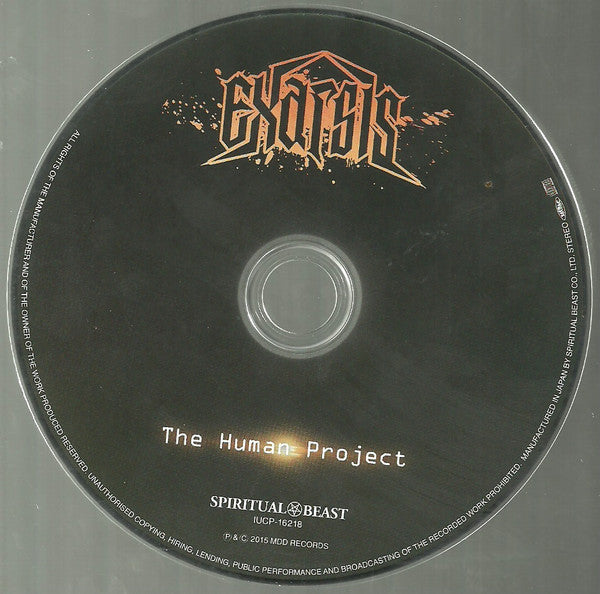 Exarsis : The Human Project (CD, Album)
