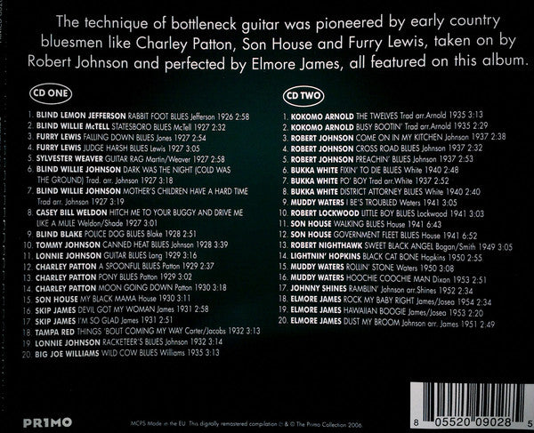 Various : Bottleneck Blues Wizards (2xCD, Comp)