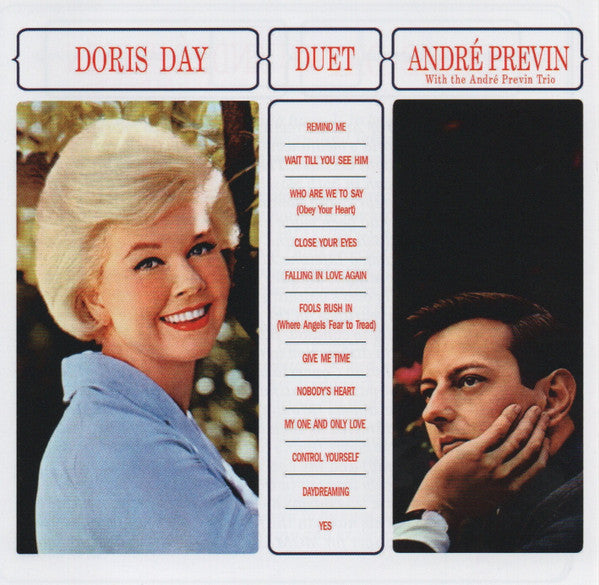 Doris Day And André Previn With The André Previn Trio : Duet (CD, Album, RE)