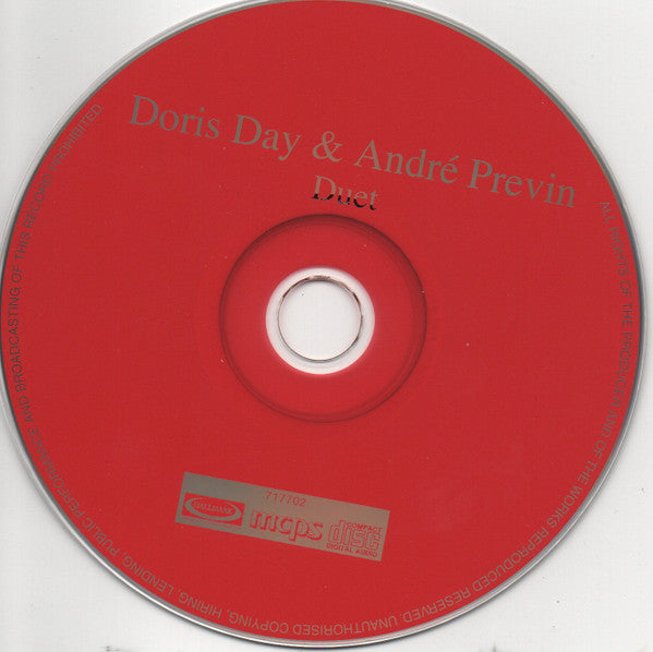 Doris Day And André Previn With The André Previn Trio : Duet (CD, Album, RE)