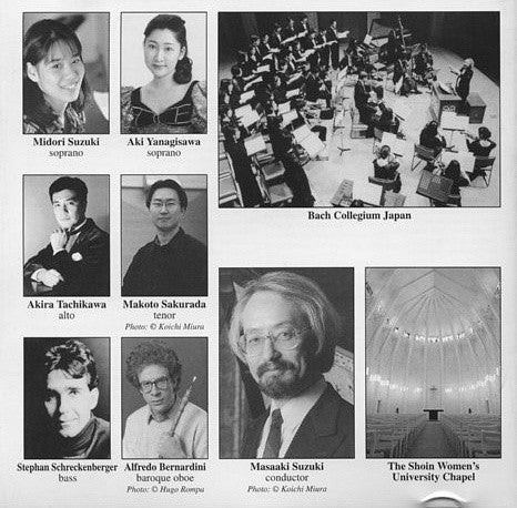 Johann Sebastian Bach, Bach Collegium Japan, Masaaki Suzuki : Cantatas 4 : BWV 163 Nur Jedem Das Seine - BWV 165 O Heiliges Geist- Und Wassebad - BWV 185 Barmherziges Herze Der Ewigen Liebe - BWV 199 Mein Herze Schwimmt Im Blut (CD)