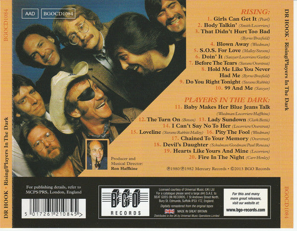 Dr. Hook : Rising/Players in the Dark (CD, Comp, RM)