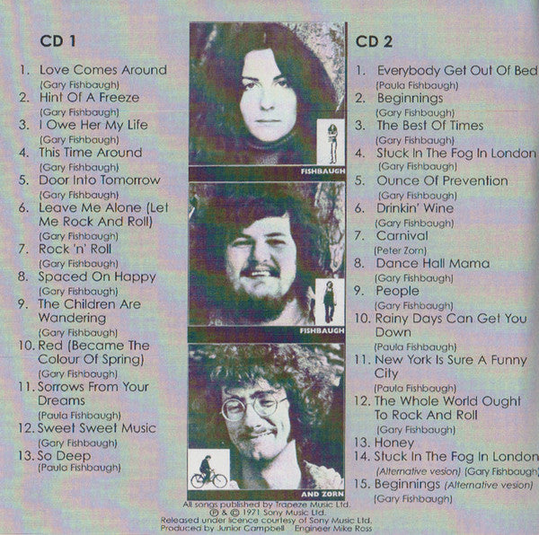 Fishbaugh, Fishbaugh & Zorn : Fishbaugh, Fishbaugh And Zorn - The Whole Story - The Complete Authorized Anthology  (2xCDr, Comp)
