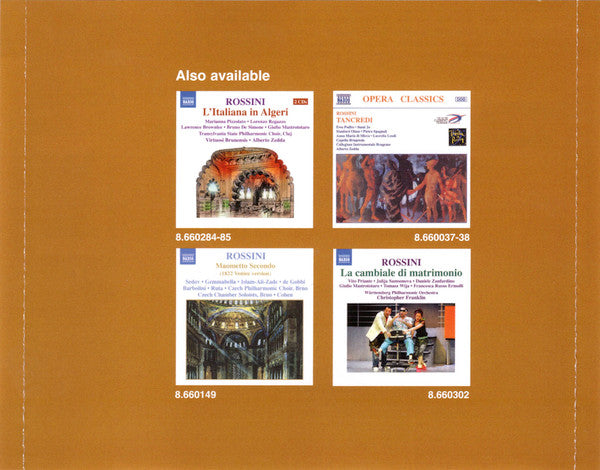 Gioacchino Rossini, Prague Sinfonia Orchestra, Christian Benda : Complete Overtures • 3 (CD, Album)