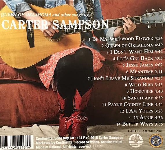 Carter Sampson : Queen Of Oklahoma & Other Songs By Carter Sampson (CD, Comp)