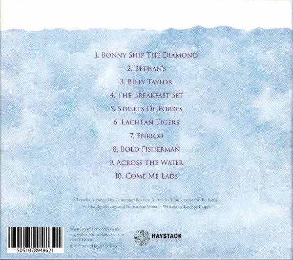 Alex Cumming & Nicola Beazley : Across The Water (CD, Album)