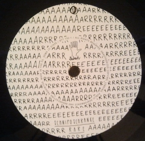 Schnipo Schranke : Rare  (LP, Album)