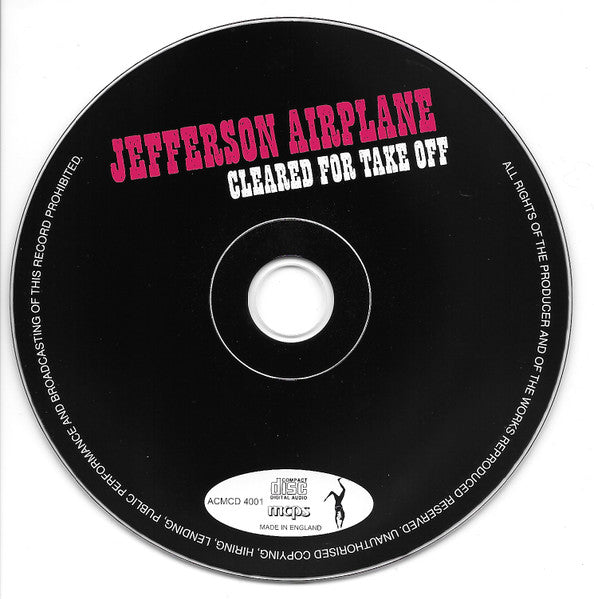 Jefferson Airplane : Cleared For Take Off (CD)