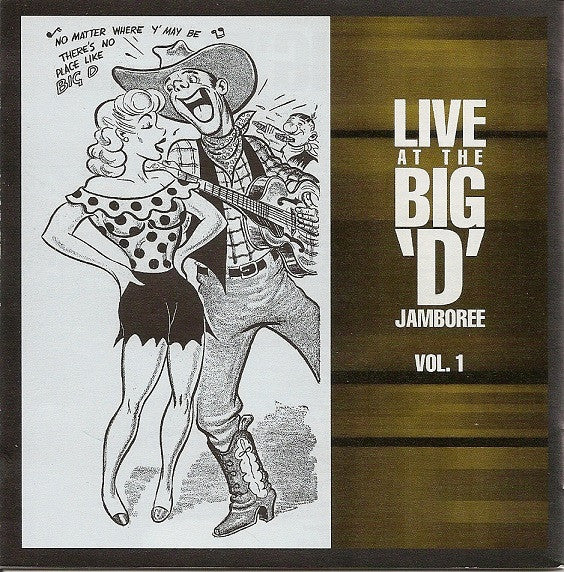 Various : Live At The Big "D" Jamboree Vol. 1 - Rockabilly (CD, Album, RE)