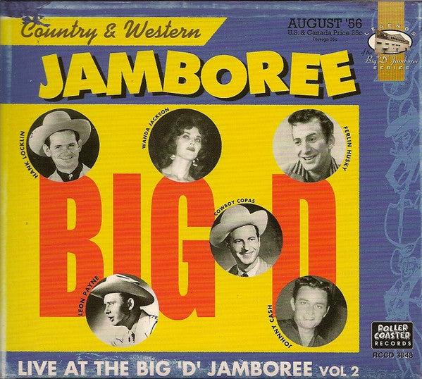 Various : Live At The Big "D" Jamboree Vol. 2 - Country & Western (CD, Album, RE)