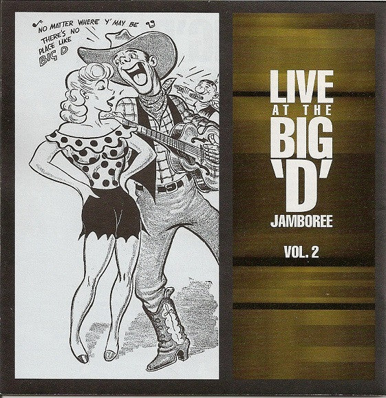 Various : Live At The Big "D" Jamboree Vol. 2 - Country & Western (CD, Album, RE)