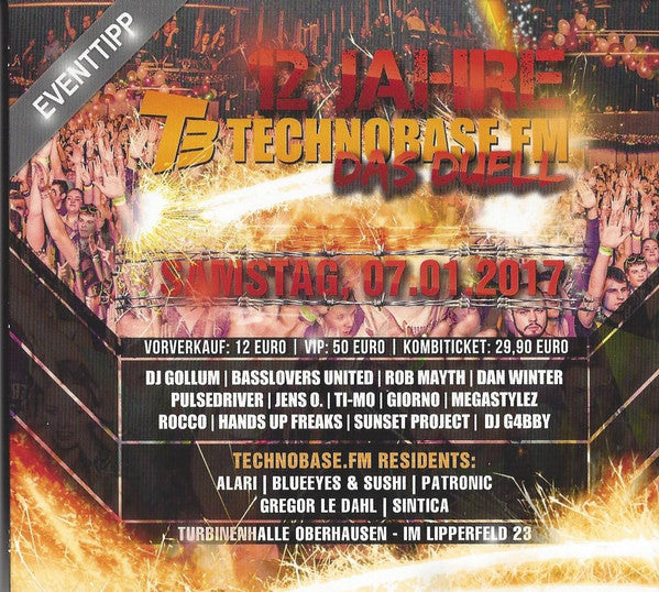 Various : TechnoBase.FM Volume 14 (3xCD, Comp, Mixed)
