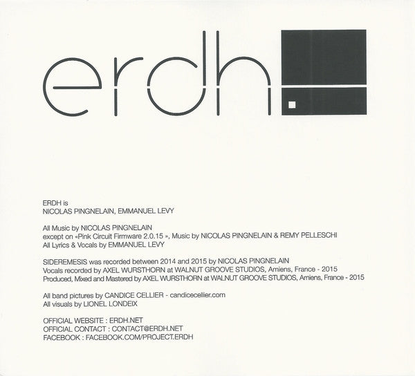Erdh : Sideremesis (CD, EP, Dig)