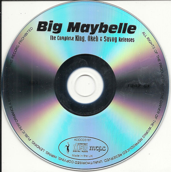 Big Maybelle : The Complete King, Okeh & Savoy Releases - 1947-61 (2xCDr, Comp)