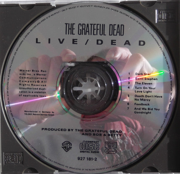 The Grateful Dead : Live/Dead (CD, Album, RE, RM)