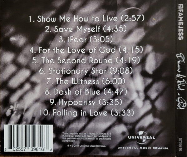 Fameless (3) : Dreams Without A Past (CD, Album)