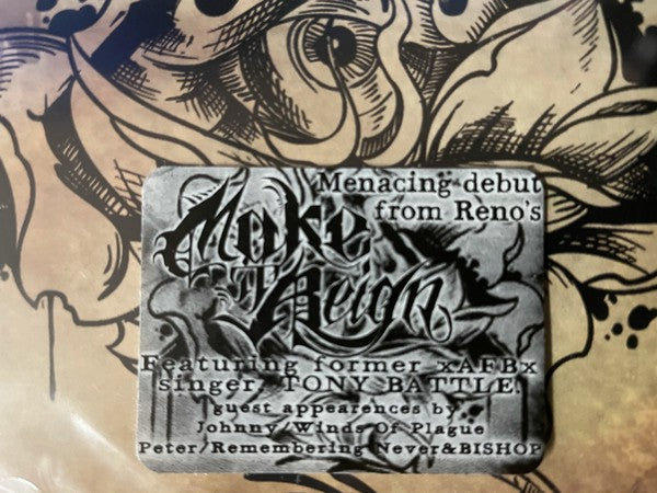 Make It Reign : Sound Asleep as the World Burns (CD, Album)