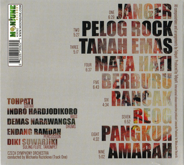 Tohpati Ethnomission : Mata Hati (CD, Album)