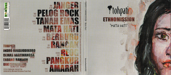 Tohpati Ethnomission : Mata Hati (CD, Album)