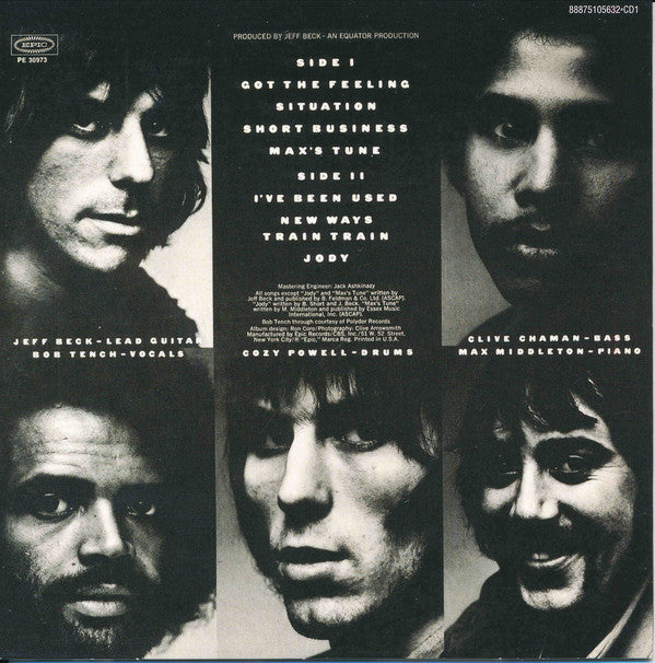Jeff Beck : Original Album Classics (CD, Album, RE + CD, Album, RE + CD, Album, RE + CD)