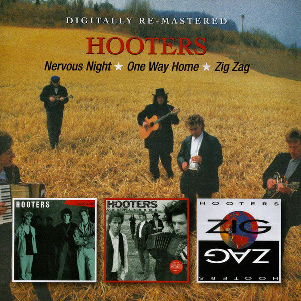 The Hooters : Nervous Nights / One Way Home / Zig Zag (2xCD, Comp, RM)