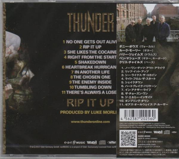 Thunder (3) : Rip It Up (CD, Album)