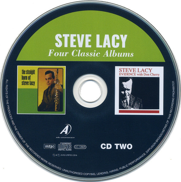 Steve Lacy : Four Classic Albums (2xCD, Comp, RM)