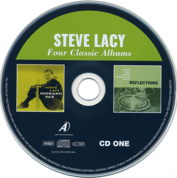 Steve Lacy : Four Classic Albums (2xCD, Comp, RM)