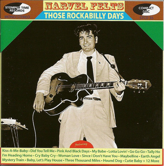 Narvel Felts : Those Rockabilly Days (CD, Comp, RM)