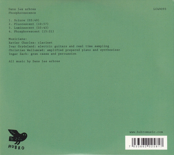 Dans Les Arbres : Phosphorescence (CD, Album)