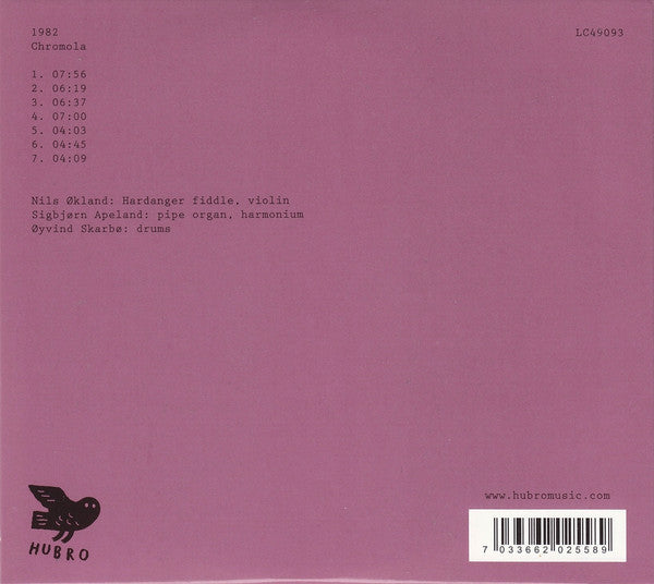 1982 (2) : Chromola (CD, Album)