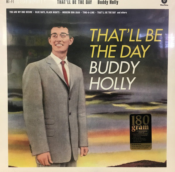 Buddy Holly : That'll Be The Day (LP, Album, RE, 180)