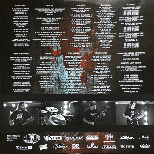 Morta Skuld : Wounds Deeper Than Time (LP, Album)