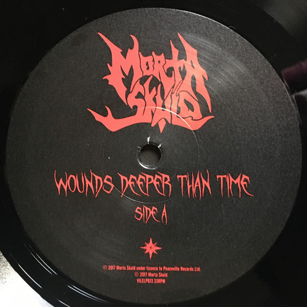 Morta Skuld : Wounds Deeper Than Time (LP, Album)