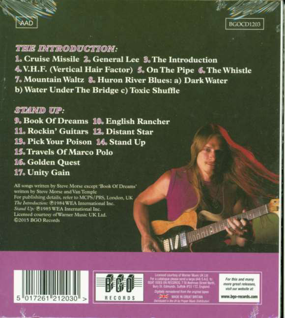 Steve Morse Band : The Introduction / Stand Up (CD, Album, Comp, RE, RM)