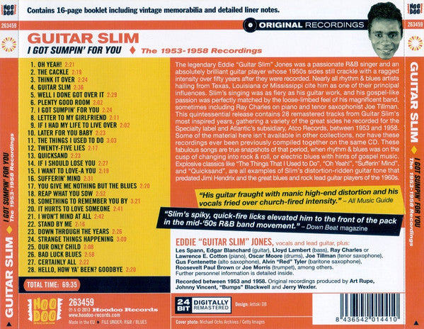 Guitar Slim* : I Got Sumpin' For You - The 1953-1958 Recordings (CD, Comp, RM)